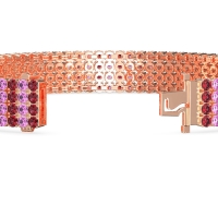 Four Row Tennis Bracelet