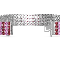 Four Row Tennis Bracelet