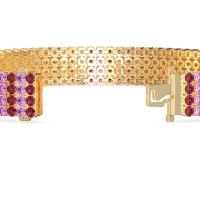 Four Row Tennis Bracelet