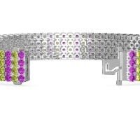 Four Row Tennis Bracelet