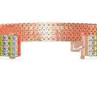 Four Row Tennis Bracelet