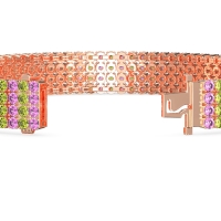 Four Row Tennis Bracelet
