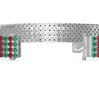 Four Row Tennis Bracelet