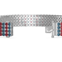 Four Row Tennis Bracelet