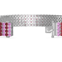 Four Row Tennis Bracelet
