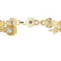 Fashion Gemstone Halo Bracelet