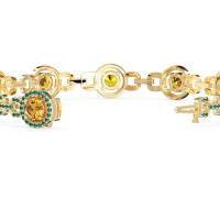 Fashion Gemstone Halo Bracelet