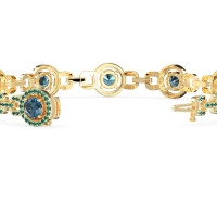 Fashion Gemstone Halo Bracelet