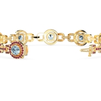 Fashion Gemstone Halo Bracelet