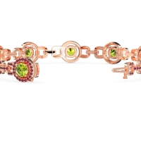 Fashion Gemstone Halo Bracelet