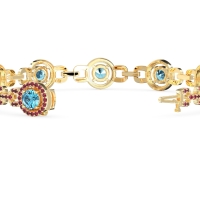 Fashion Gemstone Halo Bracelet
