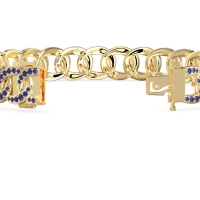 Overlapping Link Bracelet