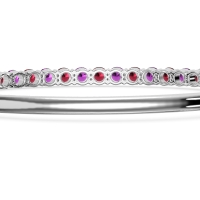 Oval Shaped Top Bangle