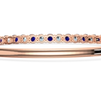 Oval Shaped Top Bangle