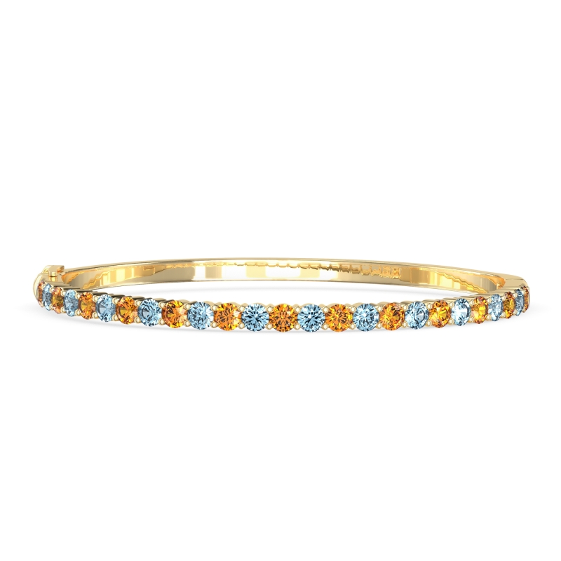 Oval Shaped Top Bangle
