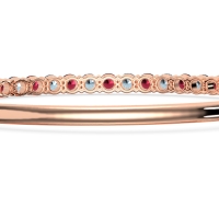 Oval Shaped Top Bangle