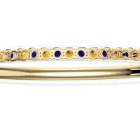 Oval Shaped Top Bangle