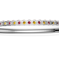 Oval Shaped Top Bangle