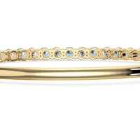 Oval Shaped Top Bangle