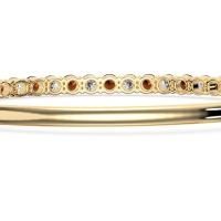 Oval Shaped Top Bangle
