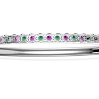 Oval Shaped Top Bangle