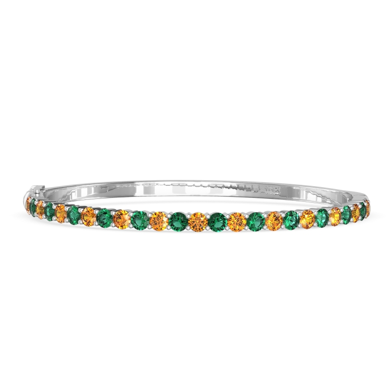 Oval Shaped Top Bangle
