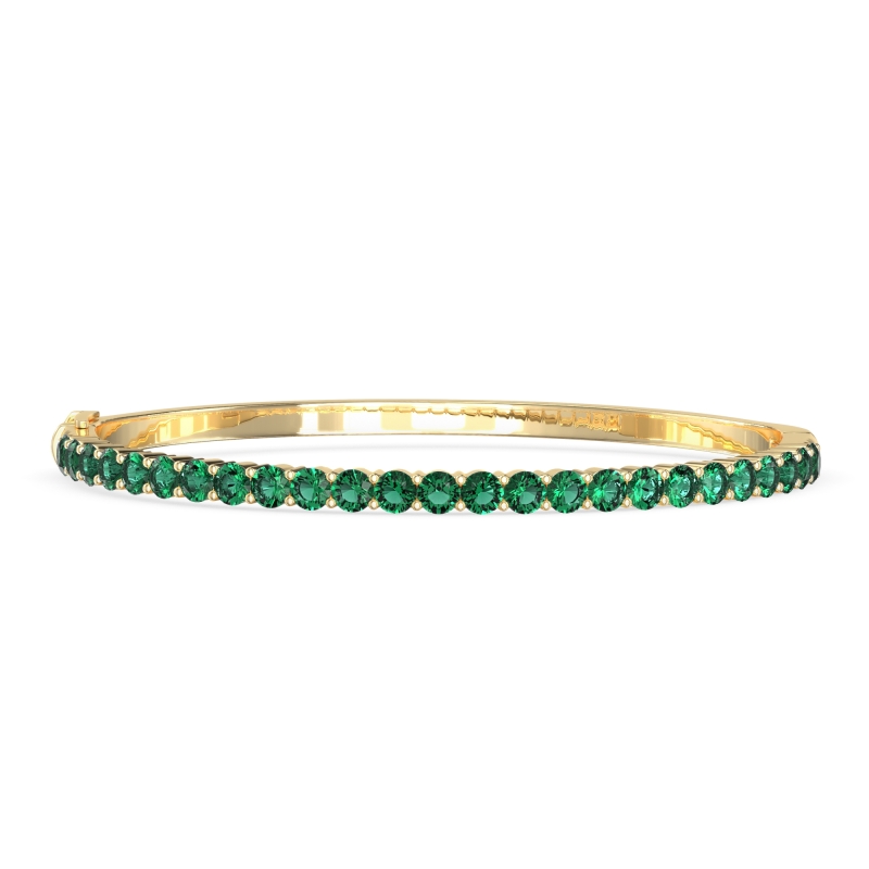 Oval Shaped Top Bangle