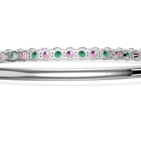 Oval Shaped Top Bangle