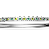 Oval Shaped Top Bangle