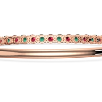 Oval Shaped Top Bangle