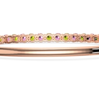 Oval Shaped Top Bangle