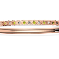 Oval Shaped Top Bangle