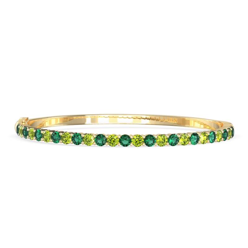 Oval Shaped Top Bangle