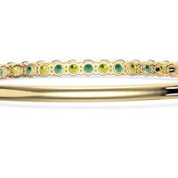 Oval Shaped Top Bangle