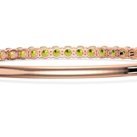 Oval Shaped Top Bangle