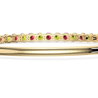 Oval Shaped Top Bangle