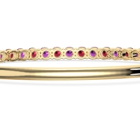 Oval Shaped Top Bangle