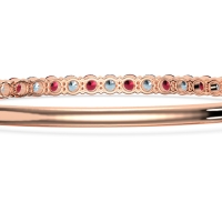 Oval Shaped Top Bangle