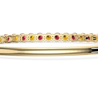 Oval Shaped Top Bangle