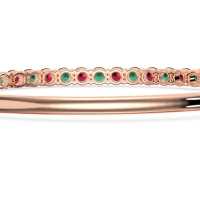 Oval Shaped Top Bangle