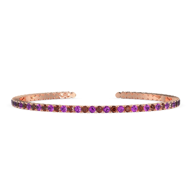 Classic Half Eternal Diamond Bangle