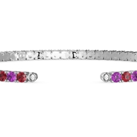 Classic Half Eternal Diamond Bangle