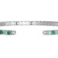 Classic Half Eternal Diamond Bangle