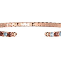 Classic Half Eternal Diamond Bangle