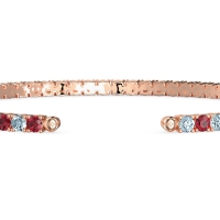 Classic Half Eternal Diamond Bangle