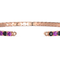 Classic Half Eternal Diamond Bangle
