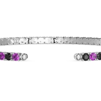 Classic Half Eternal Diamond Bangle