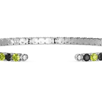 Classic Half Eternal Diamond Bangle