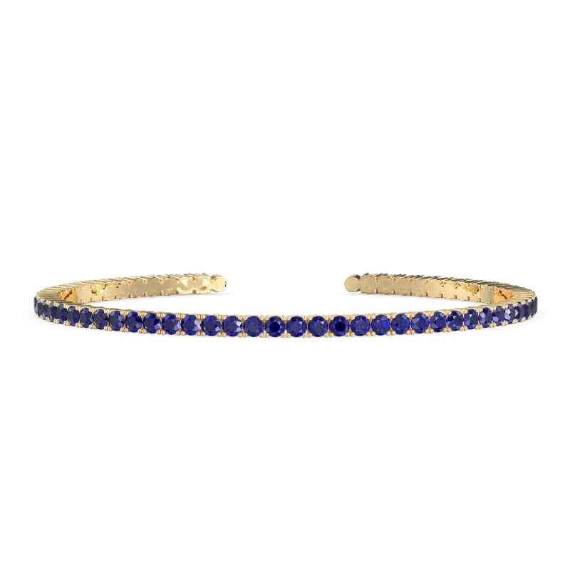 Classic Half Eternal Diamond Bangle