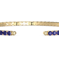 Classic Half Eternal Diamond Bangle